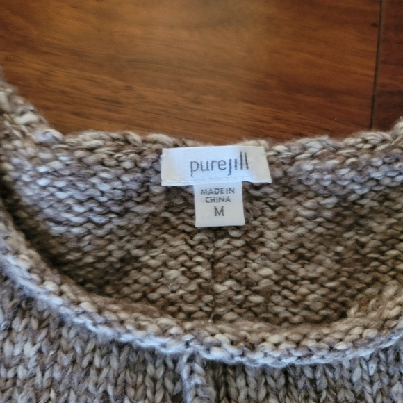 Pure J.Jill Oversized Sweater, Size M - Picture 9 of 14